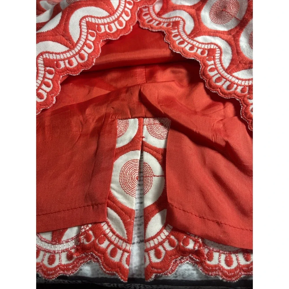 Antonio‎ Melani red dot skirt size 14 Length 23 Waist 18